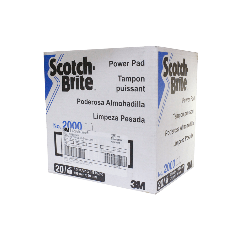 Fibra Scotch Brite 2000 Caja c 20 pzs 3M