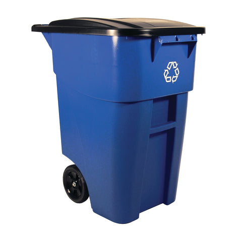 CONTENEDOR BOTE DE BASURA RECICLAJE ROLLOUT® 50 GAL