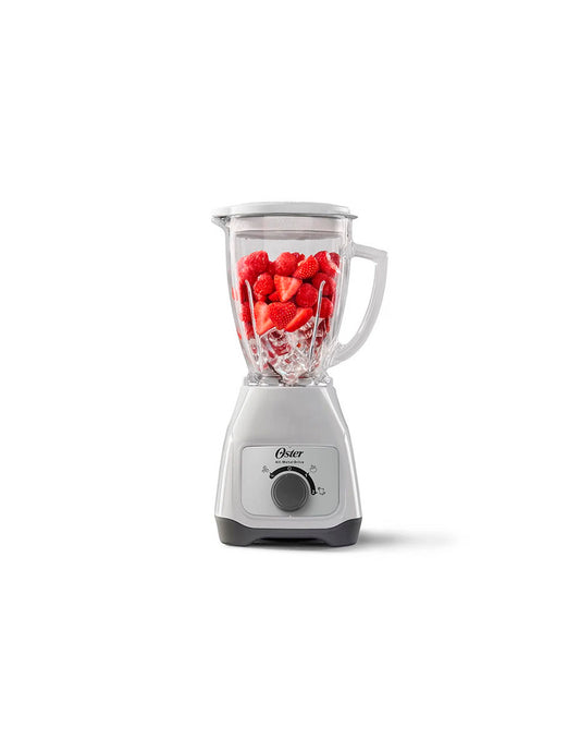 Licuadora Oster Kaliman, 2 Velocidades, Vaso Vidrio, Blanca Rotary