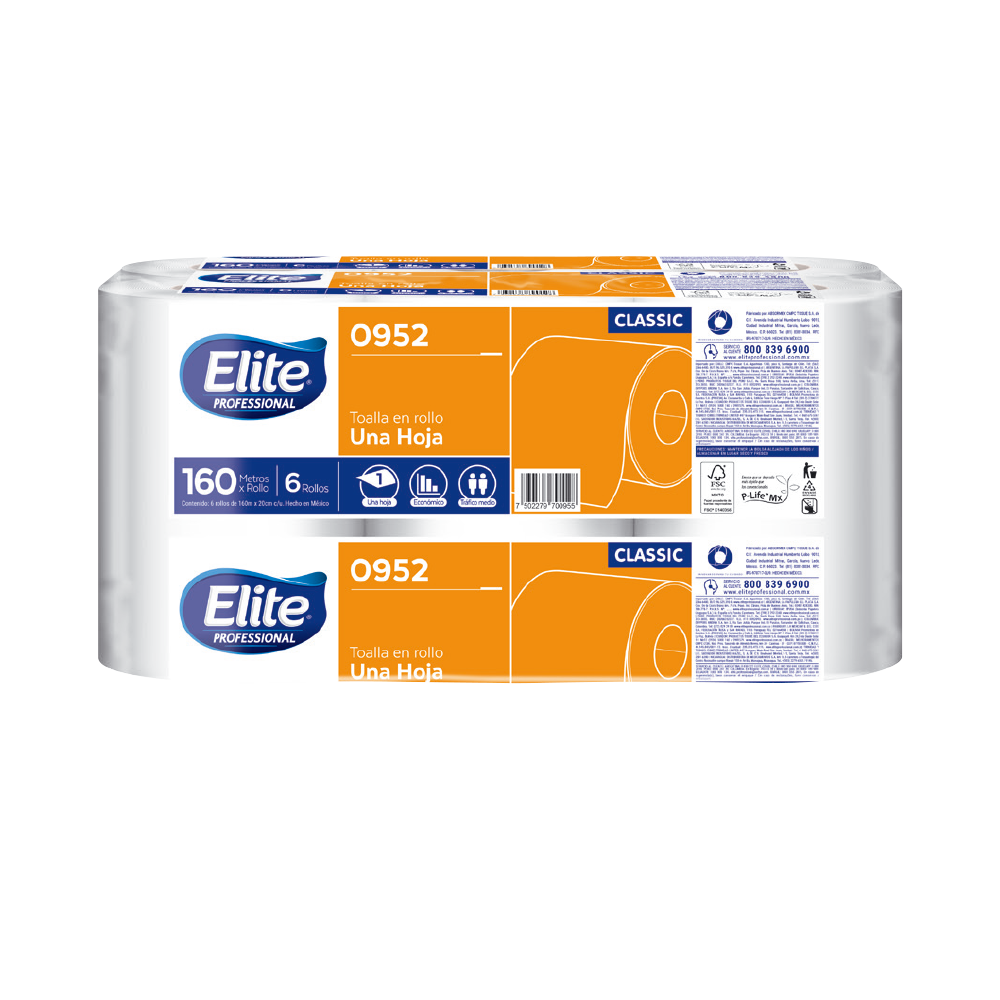 Toalla en Rollo Elite Classic 3/180 M