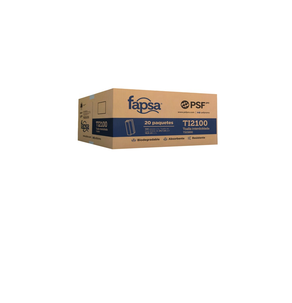 Fapsa TI2100 C/20 Toalla Interdoblada