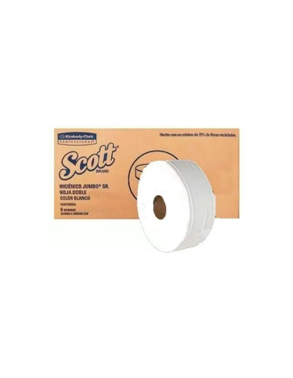 Higiénico Jumbo Scott Sr 700 mts x 9.0 cm H1 x 6