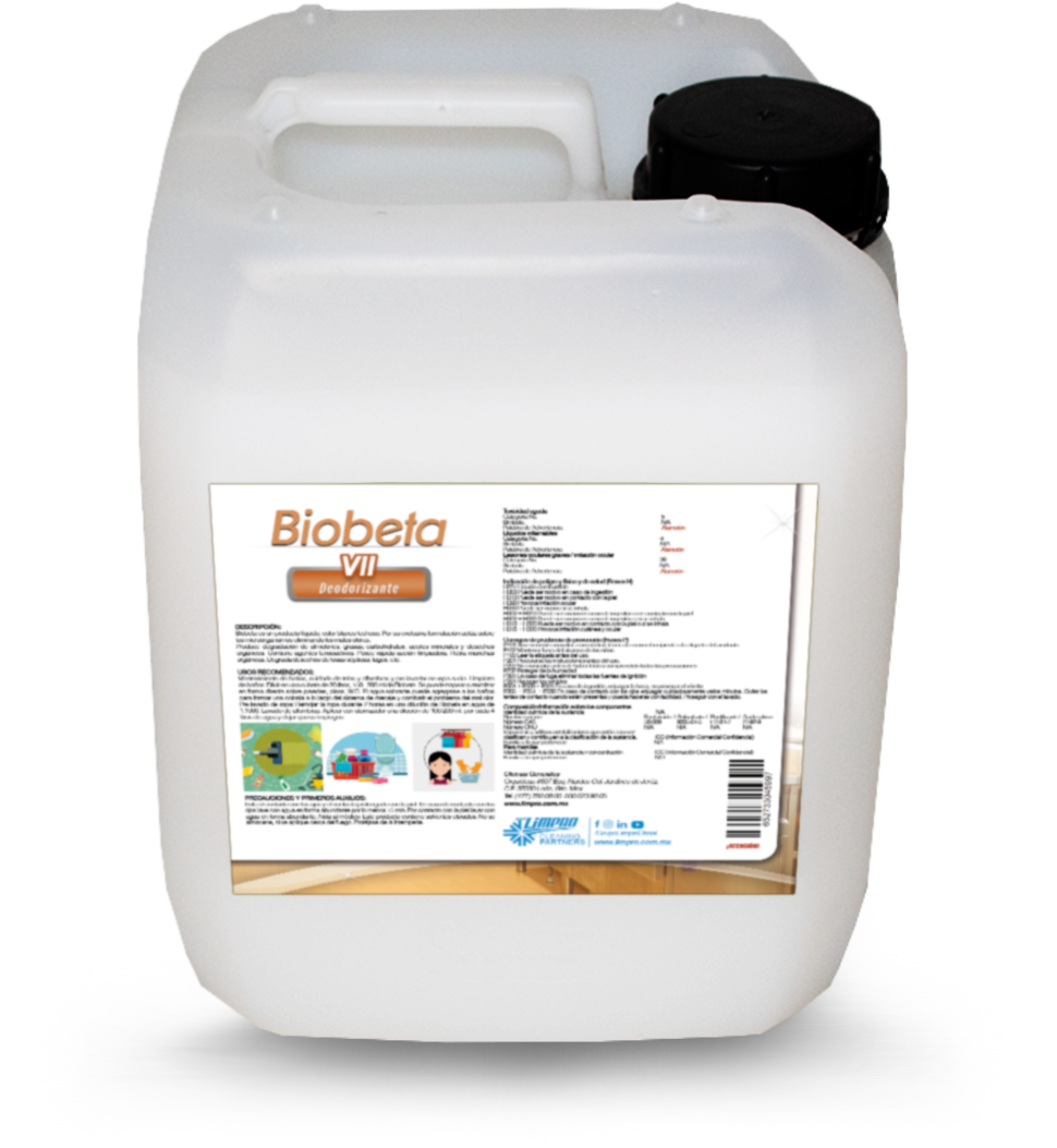 Deodorizante Biobeta Vll Limpro de 5 Litros