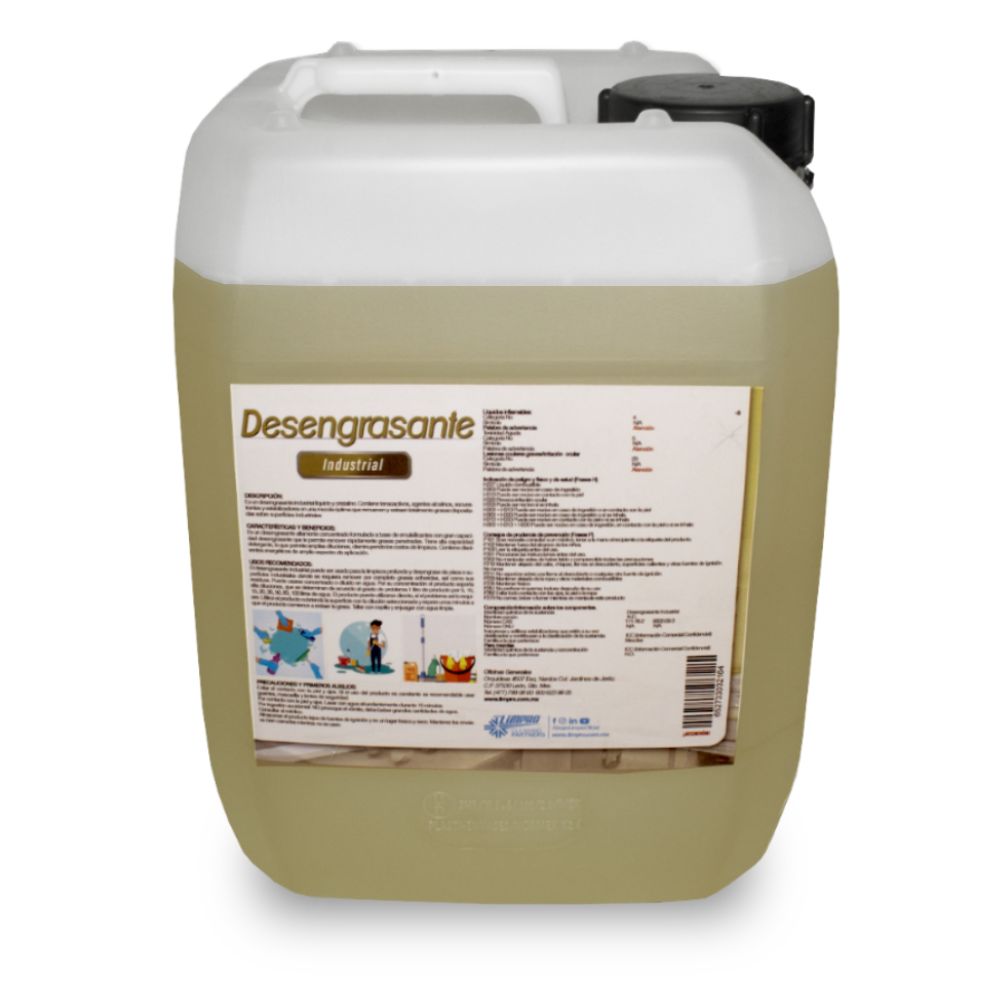 Desengrasante industrial Limpro de 5 litros