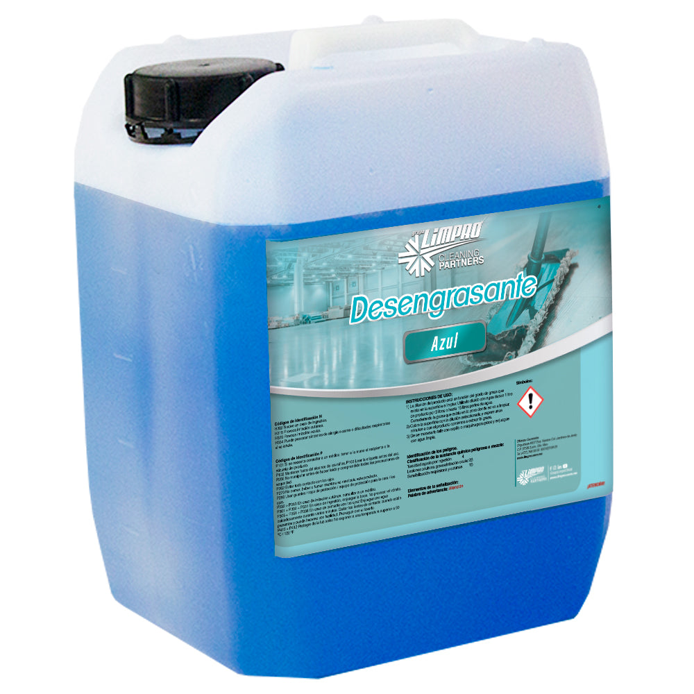 Desengrasante Azul Limpro 1 porron de 5 Lts