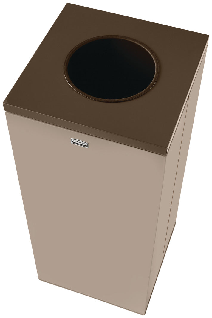 Contenedor Collect A abierto cetiqueta de Basura Beige 85 L