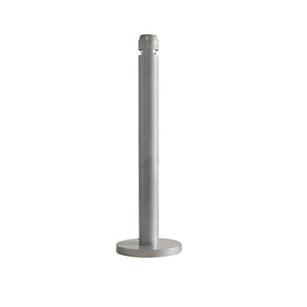Poste redondo de fumadores Rubbermaid aluminio