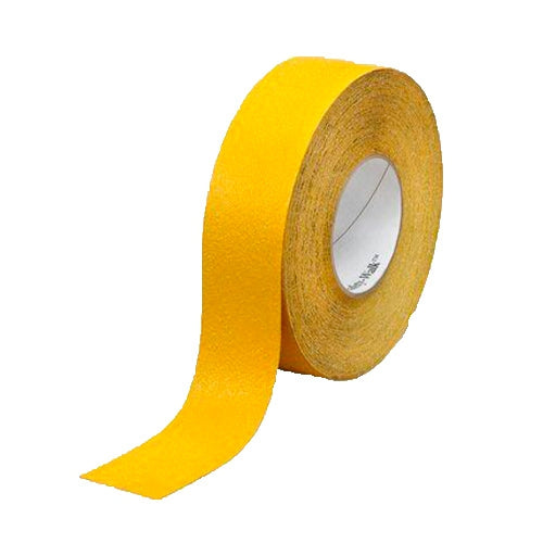 Cinta Antideslizante 3M Safety-Walk Uso General 630-B, Amarilla, 2.5 cm x 18 m, 4 Rollos/Caja