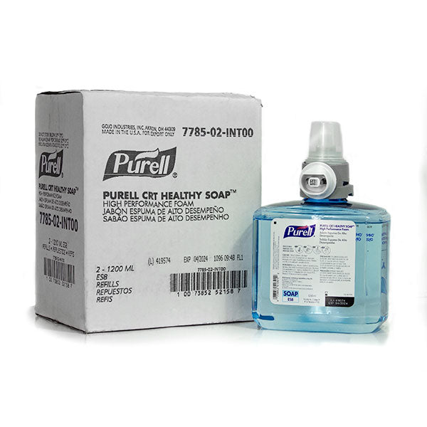 Caja Espuma Sanitizante Purell P/ Dispen ES6, 2Pzs, 1.2L c/u