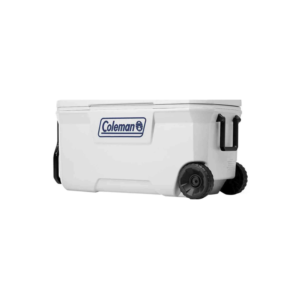 Hielera Marina Blanca 100 Qt Coleman® Llanta Y Asa Transport