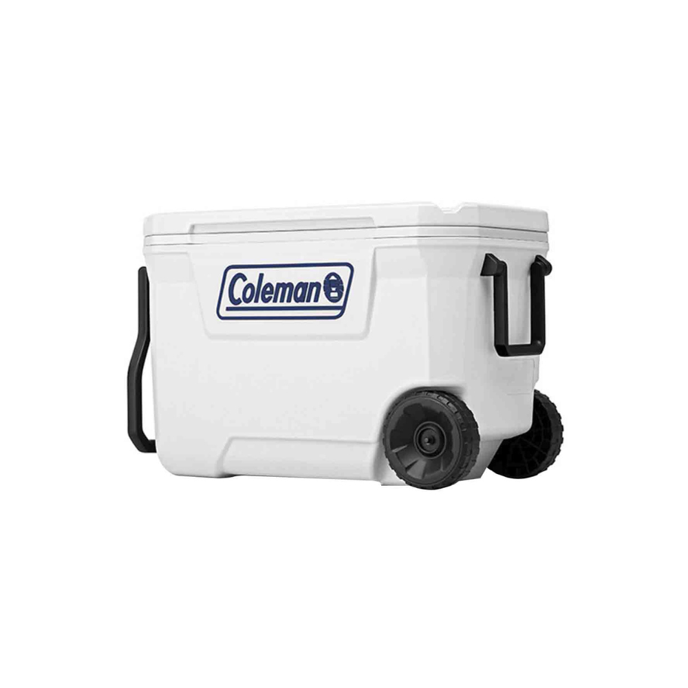 Hielera Marina Blanca 62 Qt Coleman® Llantas Y Asa Transporte