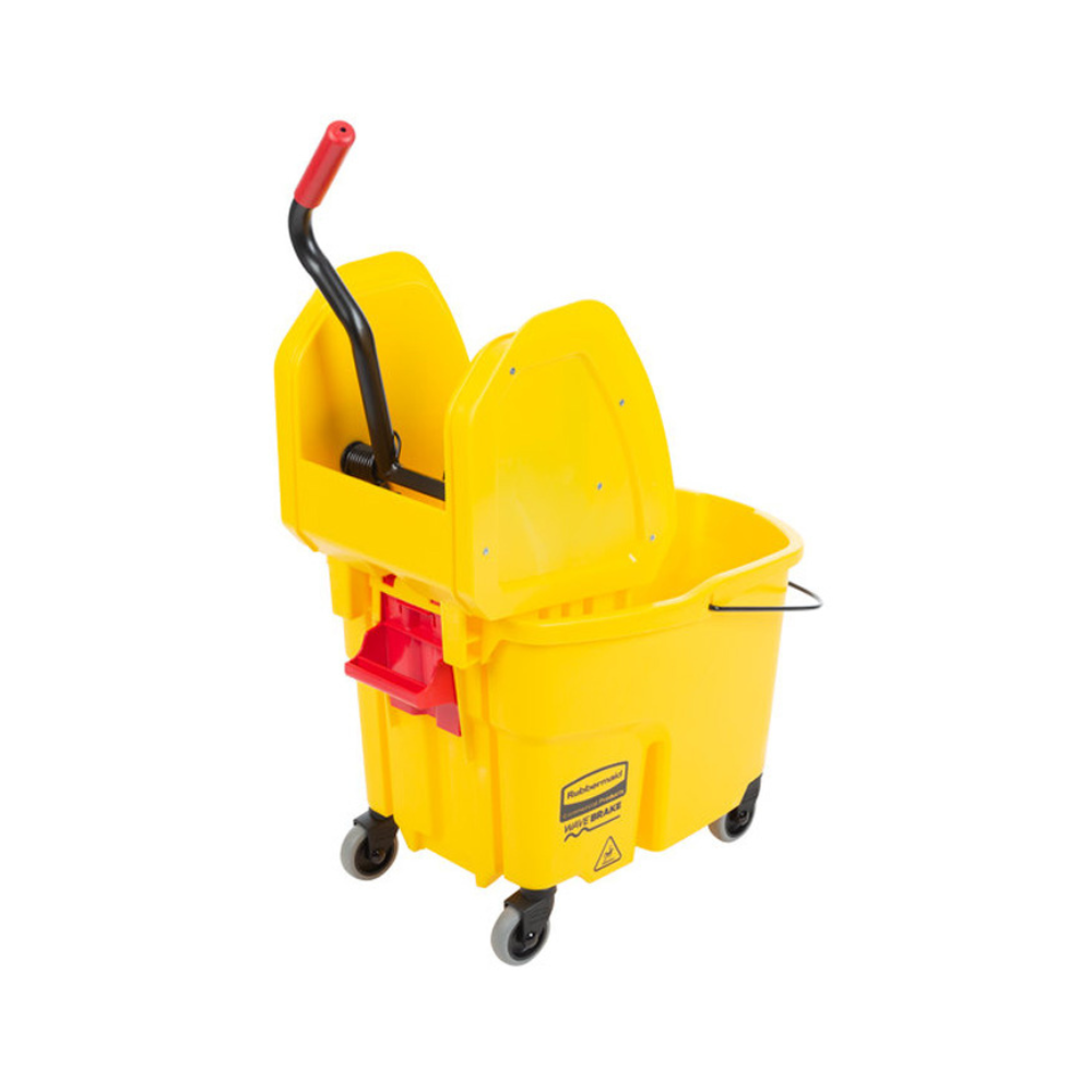 BALDE Y EXPRIMIDOR WAVEBRAKE® PRENSA FRONTAL CON DRENAJE, 44 QT