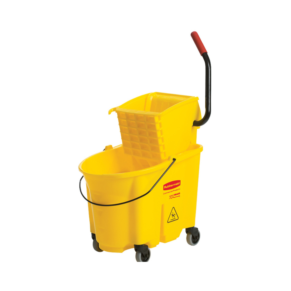 BALDE Y EXPRIMIDOR WAVEBRAKE® CON PRENSA LATERAL, 26 QT