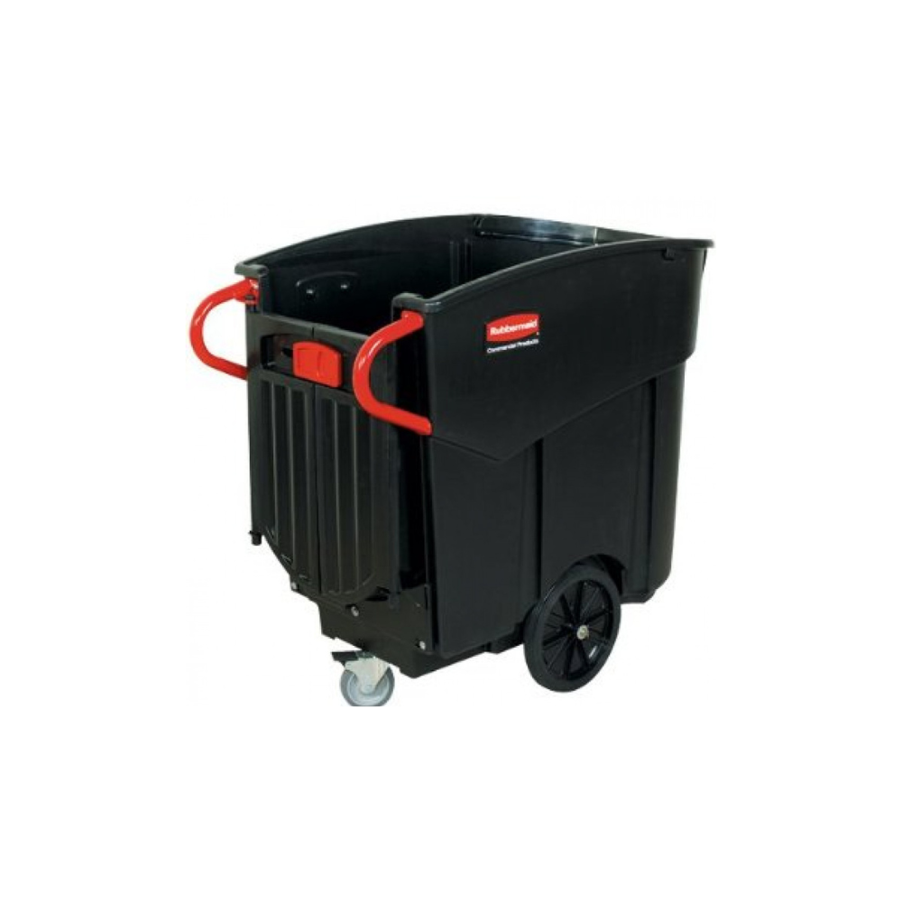 Contenedor móvil mega BRUTE Rubbermaid negro