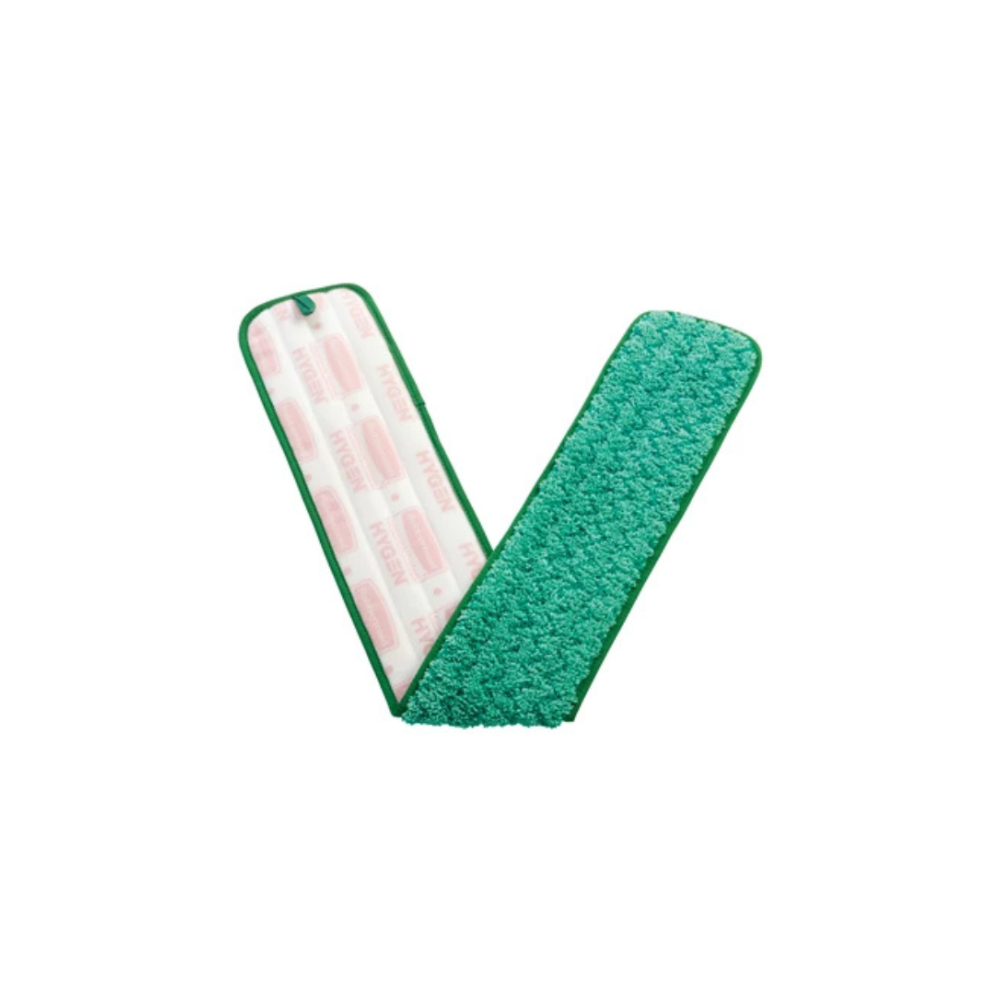 MOP DE MICROFIBRA PARA POLVO HYGEN™ 91.4 CM, VERDE