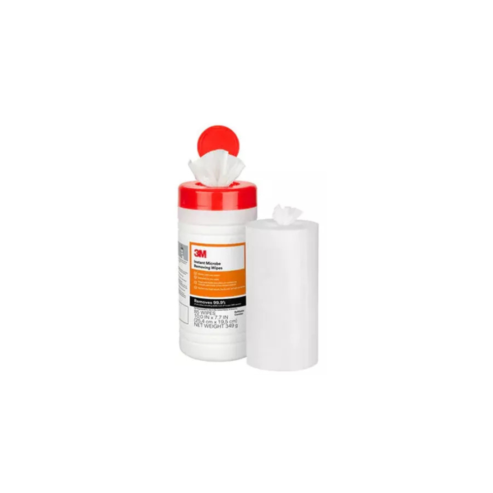 Toallitas Removedoras de Bacterias 3M 25,4cm x 19,5cm, 85 Toallita, 4 Recipiente/Caja
