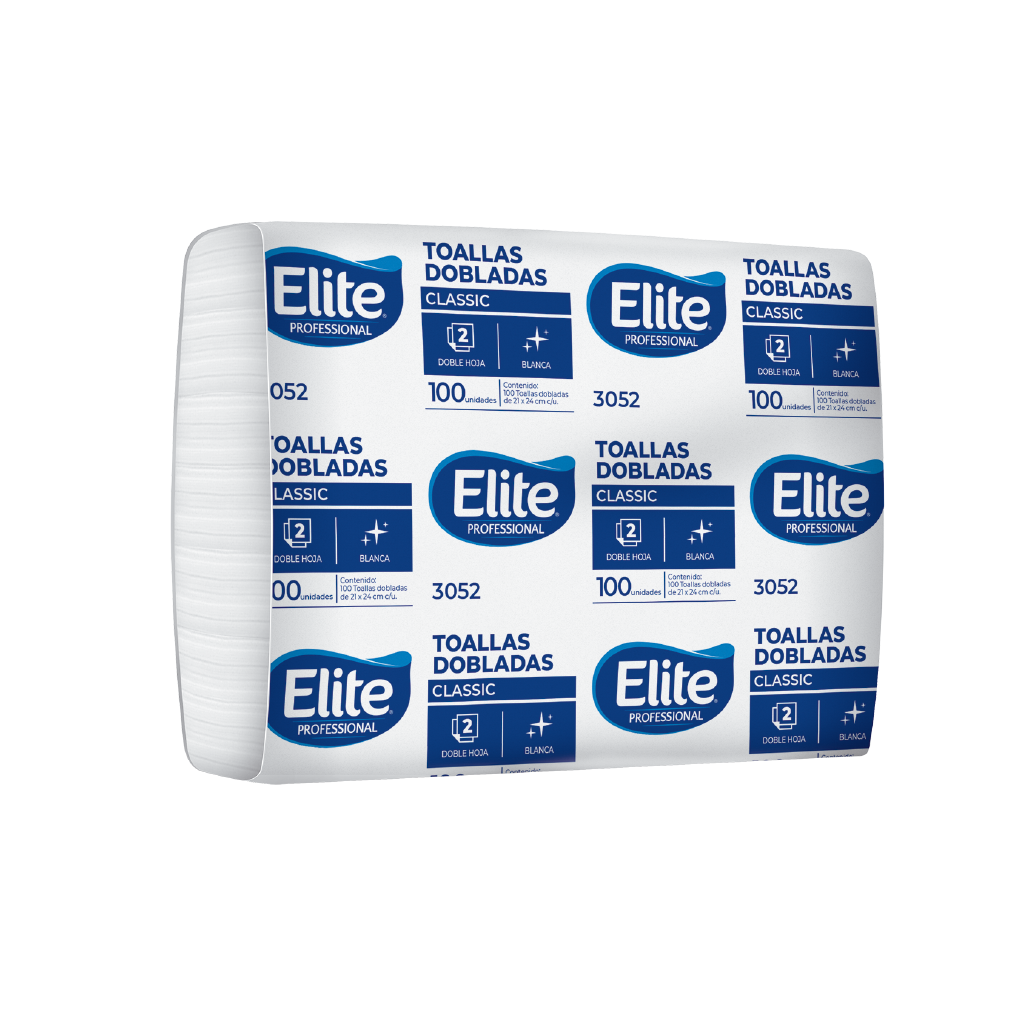 TOALLA INTERDOBLADA ELITE CLASSIC HD 20/100