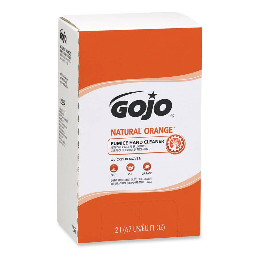 Limpiador para manos c piedra pomez Gojo de 2000ml c/4 Pzs