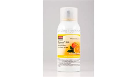 Repuesto fragancia Microburst 3000 Rubbemaid naranja mandarina