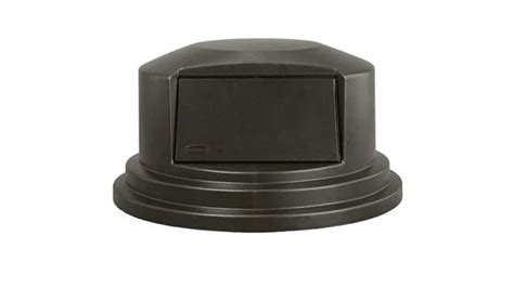 Tapa tipo domo Rubbermaid para contenedor Brute 55 gal. negro y azul