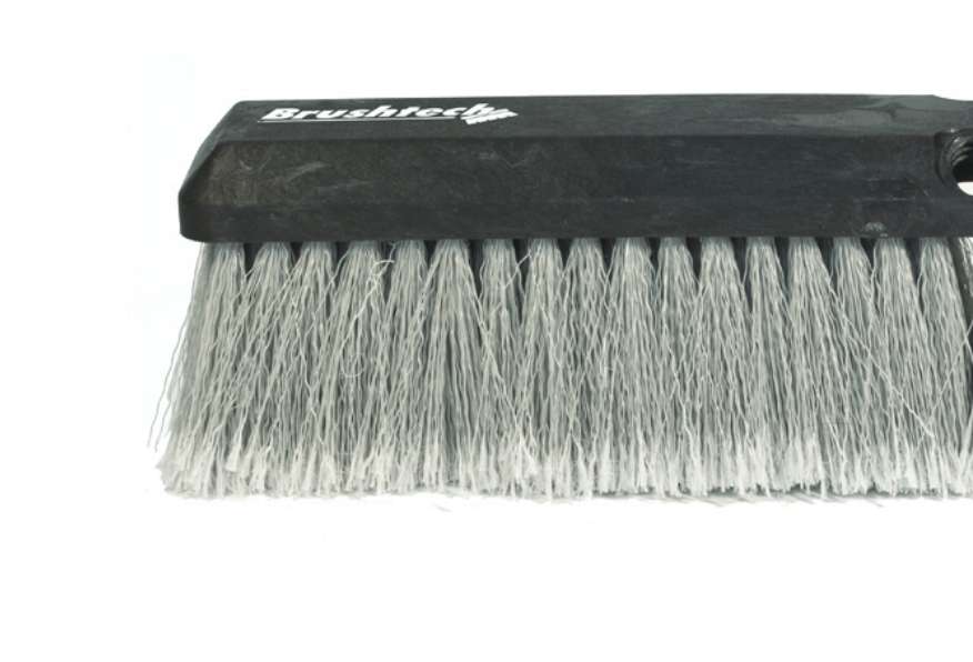 Cepillo p/pisos block plástico de 36" en PVC GRIS