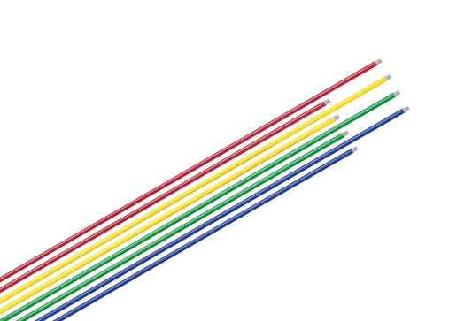 Bastón de lámina Castor de rosca, para trapeador, 1.20 mts. variedad de colores