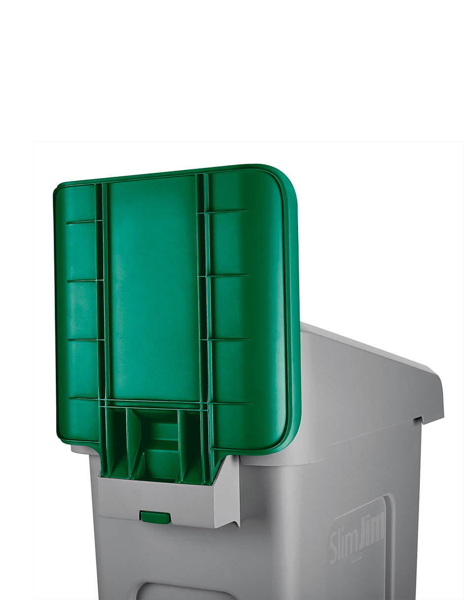 LETRERO PARA ESTACIÓN DE RECICLAJE SLIM JIM® 23 GAL