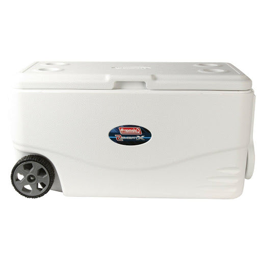 Coleman Hielera Cooler 100qt Whitel White/White/White