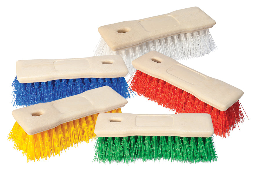 Cepillo de 8" Comfort Grip en polipropileno varios colores