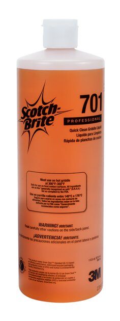 3M Limpiador Liquido Quick Clean p Planchas de Cocina 946 ml.