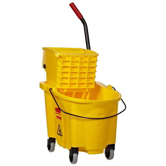 BALDE Y EXPRIMIDOR WAVEBRAKE® CON PRENSA LATERAL, 26 QT