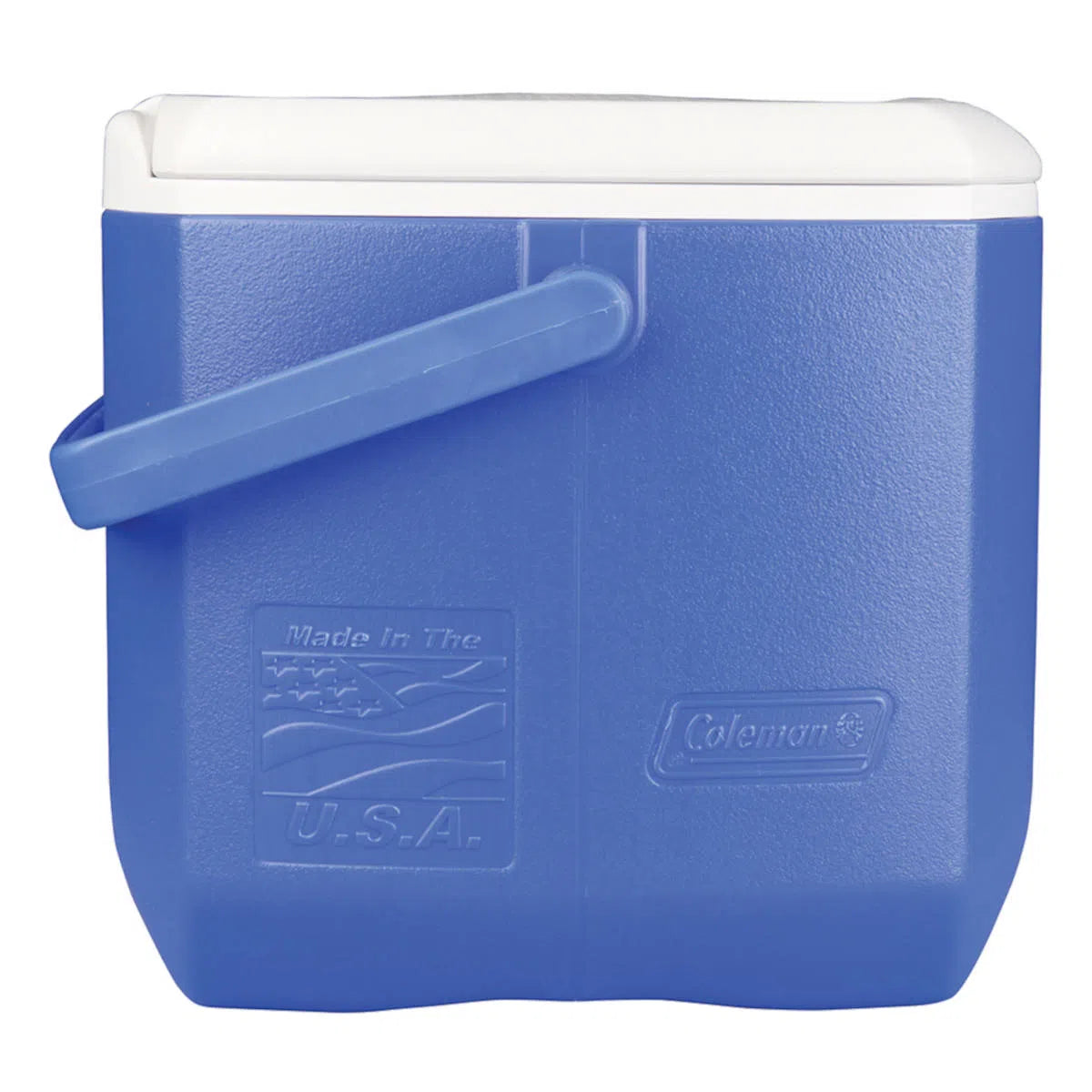 Hielera 16 Qt Coleman® Con Asa, Tapa A Presión, Azul