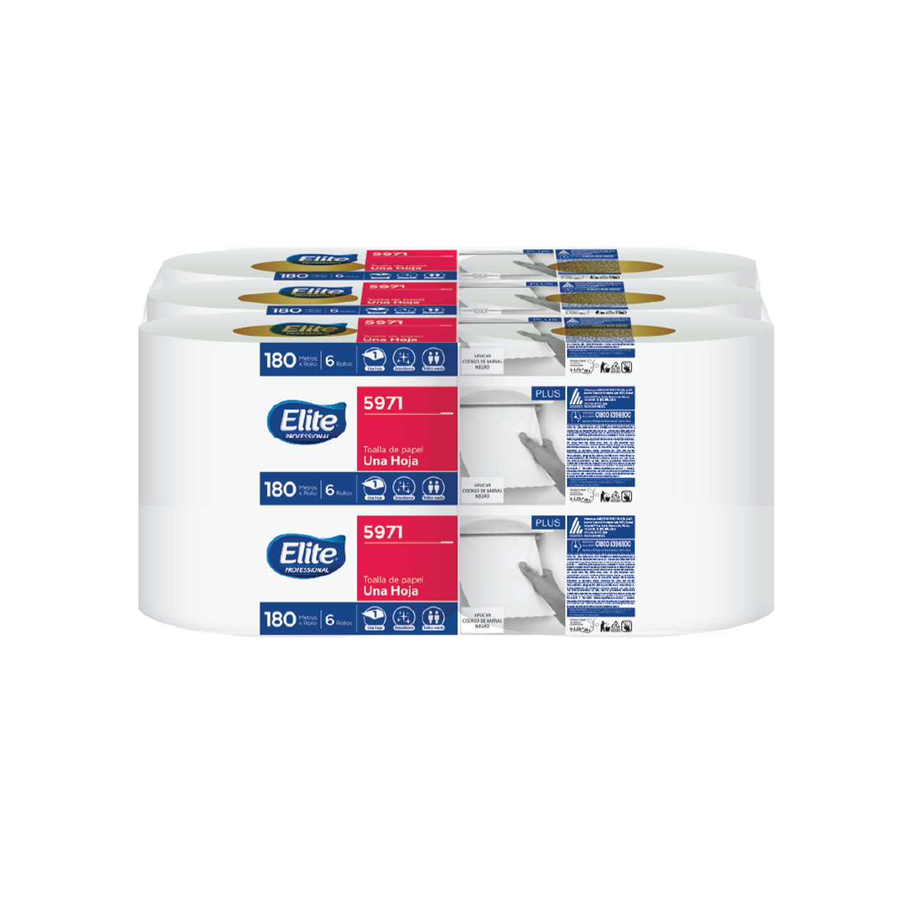 TR Elite blanca H/S 180 mts. c/6