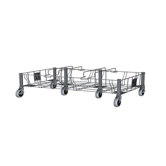 Plataforma con Ruedas Acero Inoxidable para Contenedor Slim Jim 136.1 kg