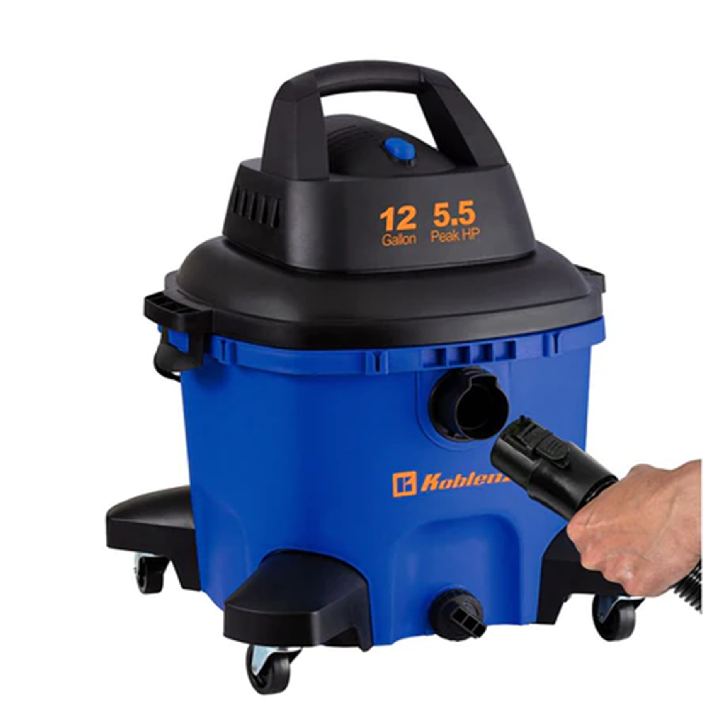 Aspiradora Multiusos Koblenz® Para Líquidos Y Secos, 12 Gal.