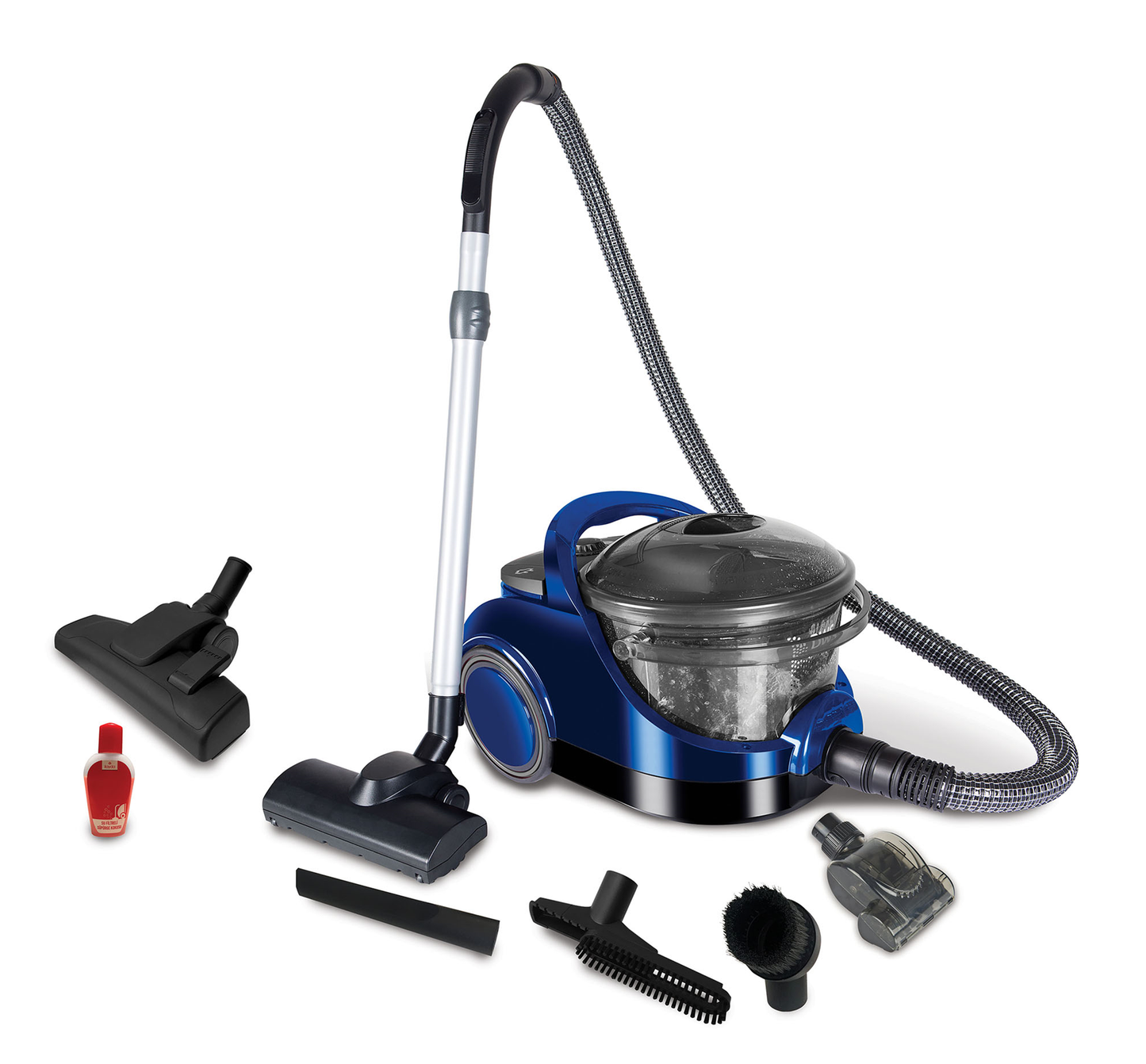 Aspiradora Acquapur Con Filtro De Agua Koblenz® Azul / Gris