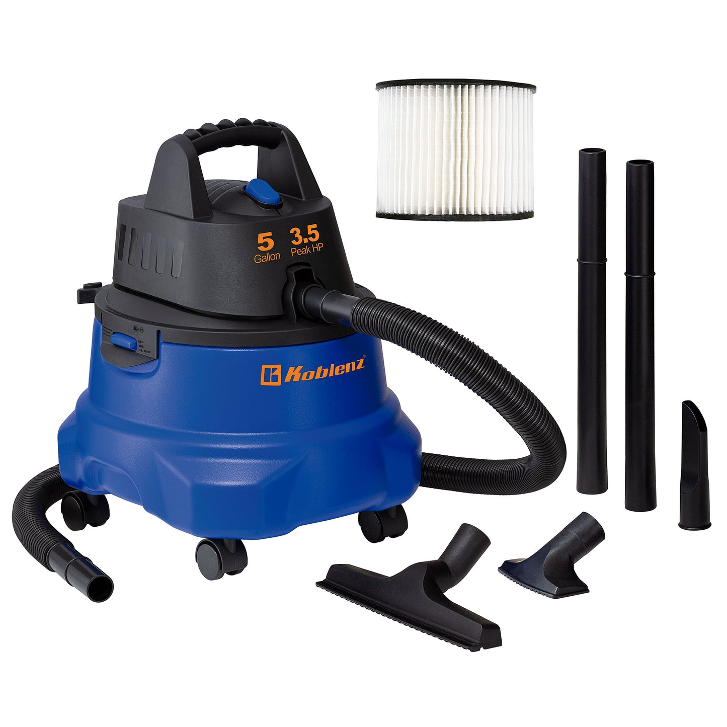 Aspiradora Koblenz Seco Mojado Wd-6, 5.0 Hp