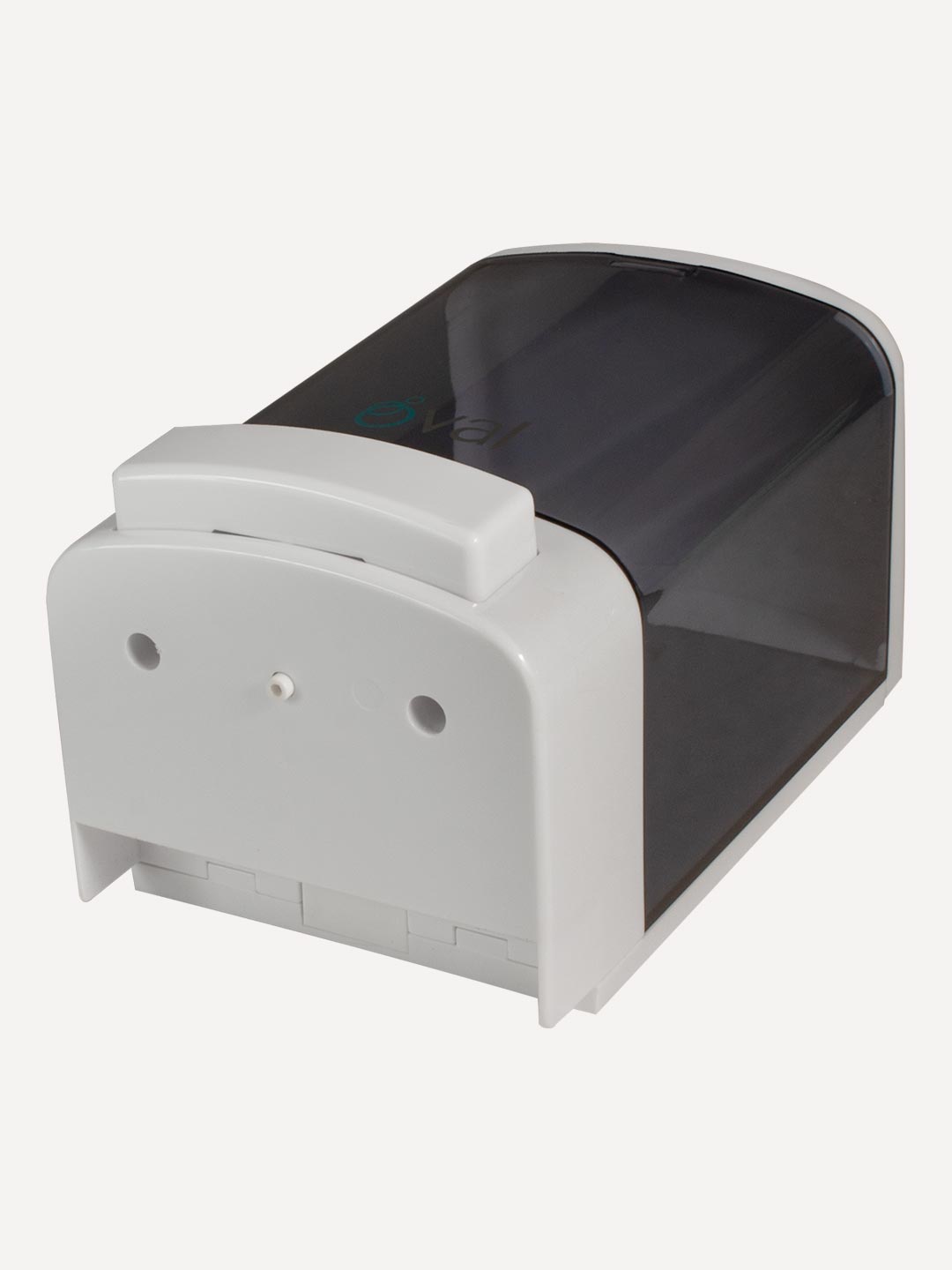 Jabonera Manual Dispensadora Oval® 1l, Humo C/ Blanco
