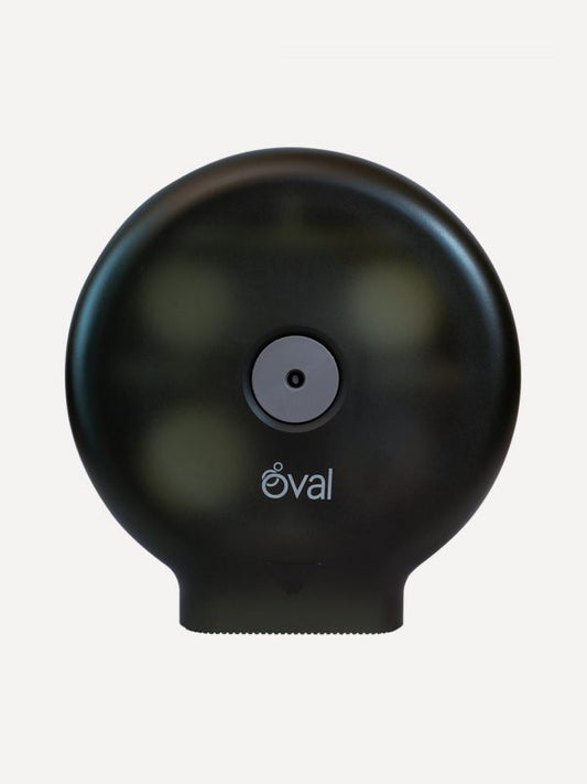 Despachador Junior De Papel Higiénico Oval Humo C/ Gris