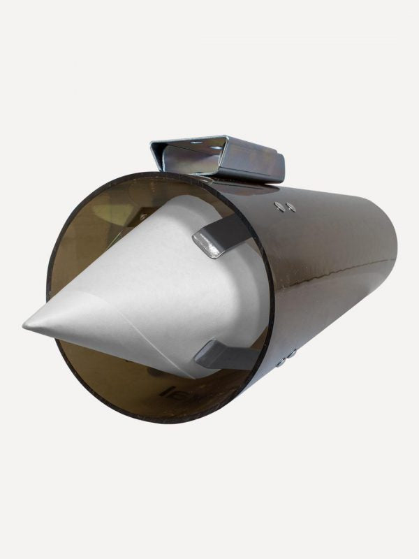 Despachador De Cono De Papel Oval® P/ 250 Pzs, Humo