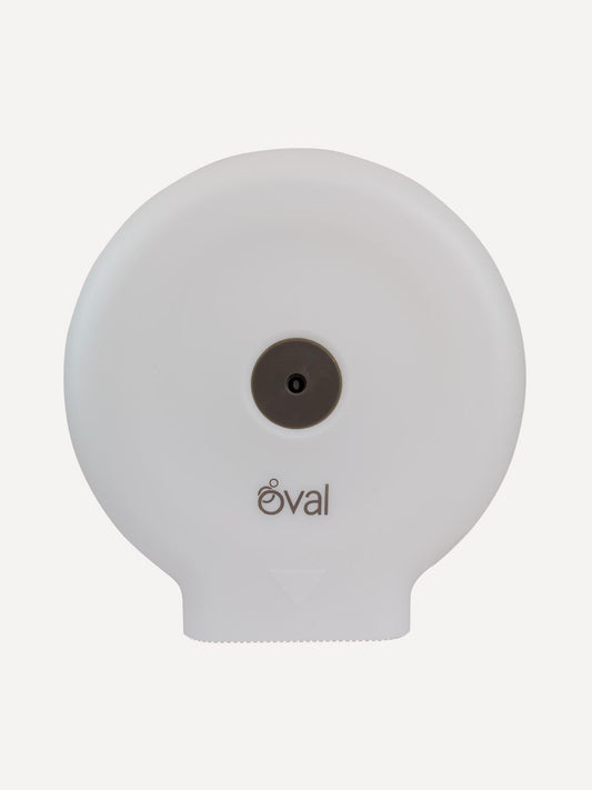Despachador Junior De Papel Higiénico Oval Blanco