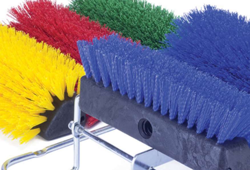 Estación Limpieza De Calzado Castor® Codificación Por Áreas Varios Colores