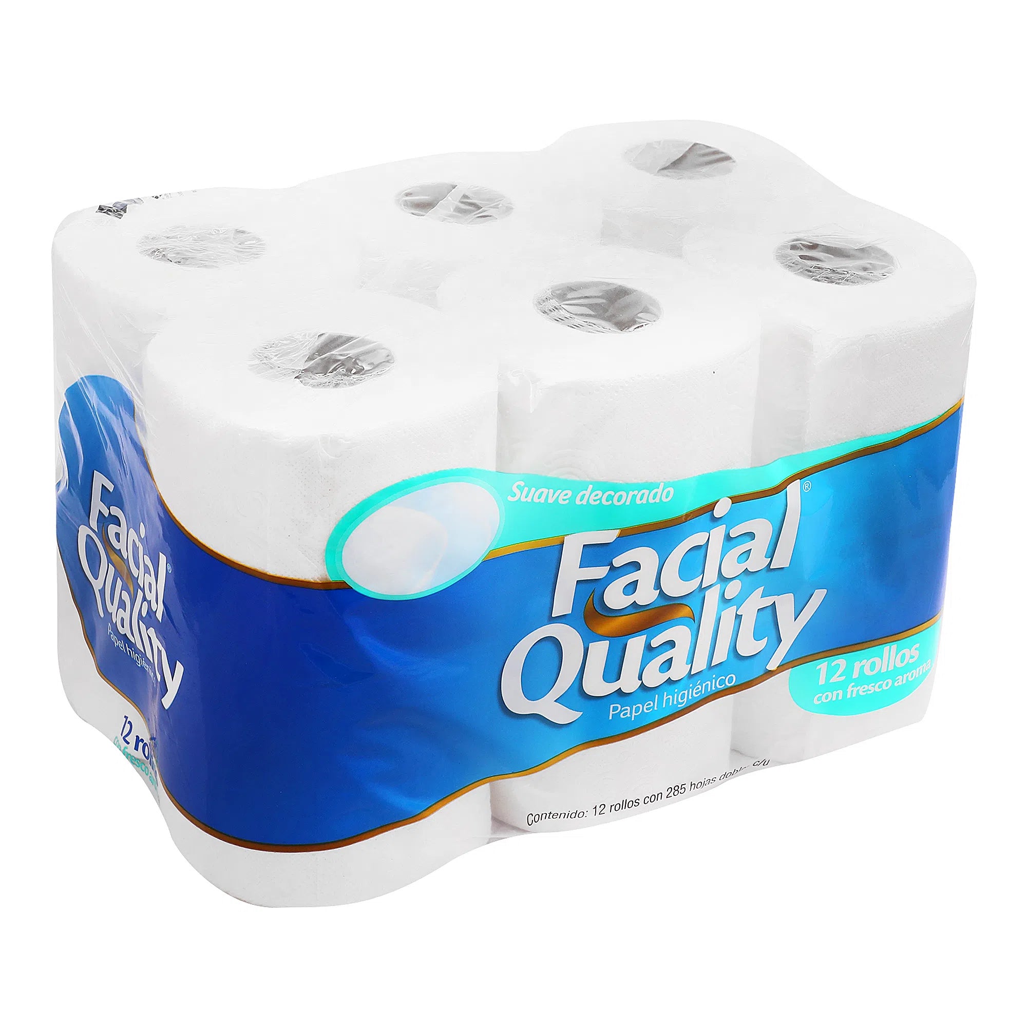 Papel Higiénico Facial Quality 12 Rollos