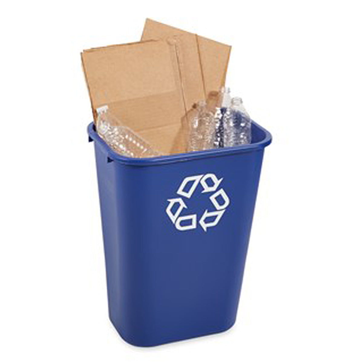 CESTO DE RECICLAJE PARA ESCRITORIO RCP GRANDE, 41 QT