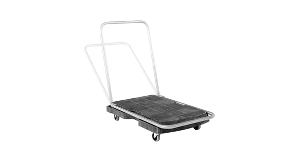 CARRO TRIPLE® UTILITARIO, 3", MANGO RECTO Y RUEDAS 7.6 CM