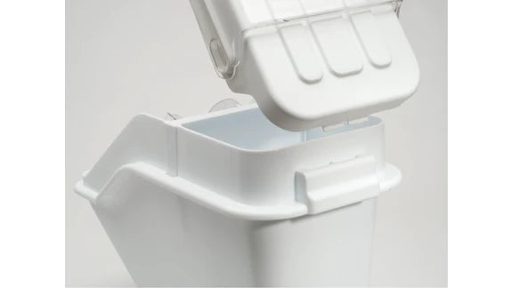 RECIPIENTE PARA 100 TAZAS CON CUCHARA 2 TAZAS