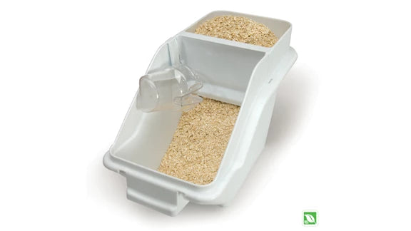 RECIPIENTE PARA 100 TAZAS CON CUCHARA 2 TAZAS