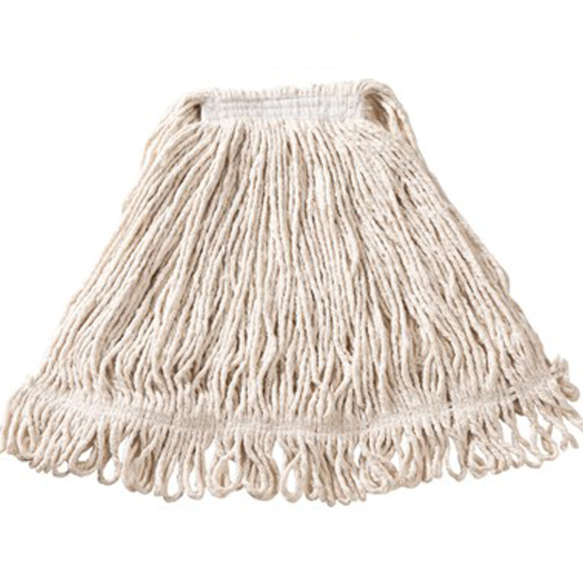 MOP HÚMEDO MEDIANO DE ALGODÓN SUPER STITCH® BLANCO, DIADEMA 1"