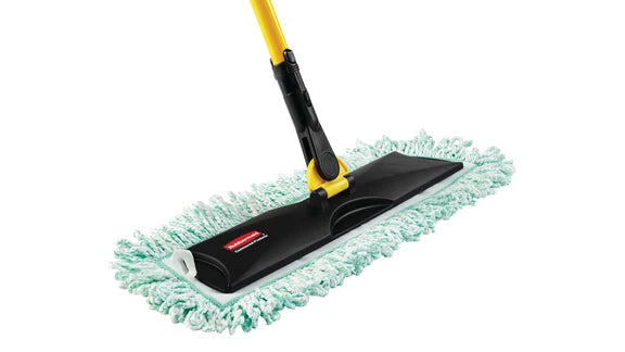MOP DE MICROFIBRA PARA POLVO CON RIBETE HYGEN™ 121.9 CM VERDE