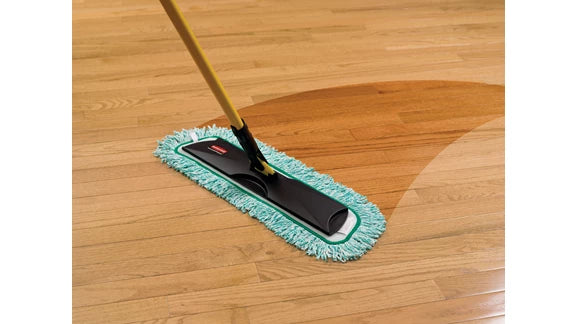 MOP DE MICROFIBRA PARA POLVO CON RIBETE HYGEN™ 121.9 CM VERDE
